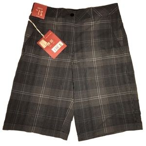 Hybrid Swim Shorts Plaid Trunks Swimsuit